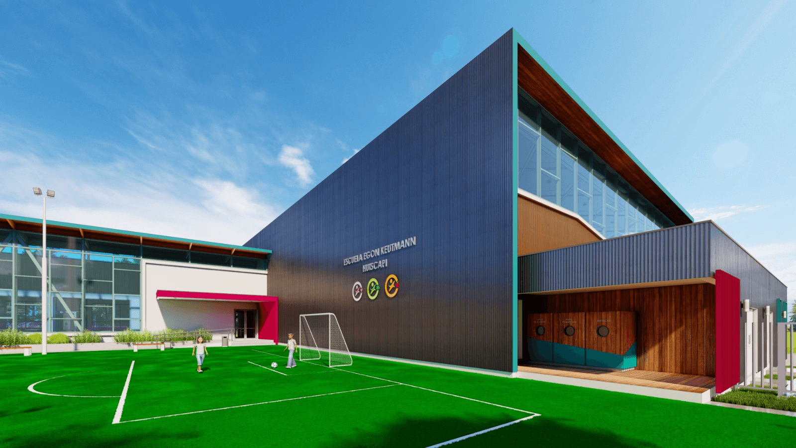 Diseño nuevo edificio escolar